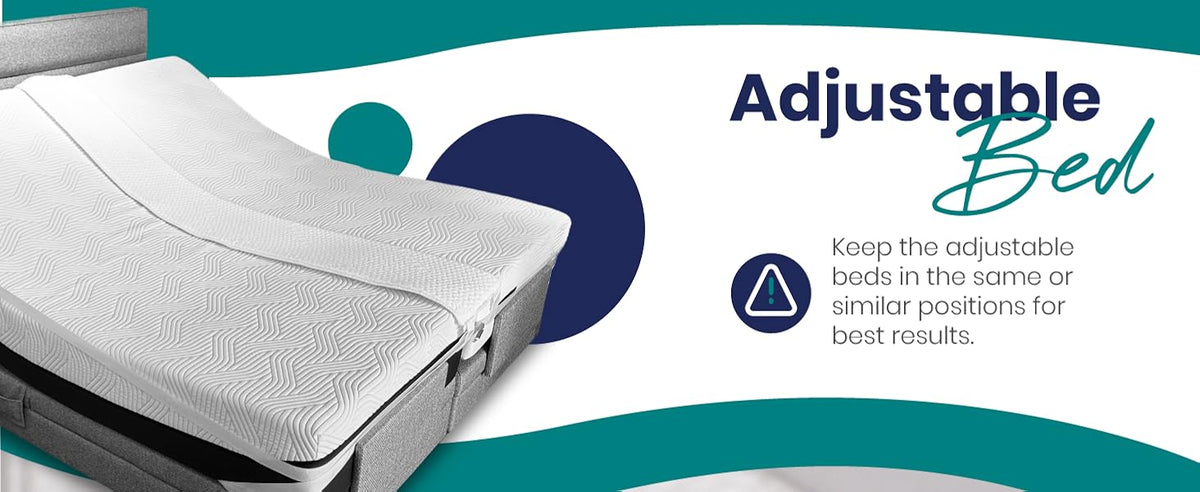 EPHEDORA Bed Bridge, Split King Gap Filler for Adjustable Bed, 10"x75" — Product details 4